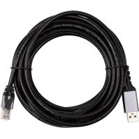 Дата кабель USB AM to RJ45 Ethernet 5.0m CAT6 UTP PowerPlant (CA915002)