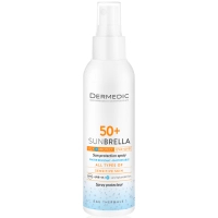 Засіб від засмаги Dermedic Sunbrella Сонцезахисний молочко-спрей для тіла SPF50+ 150 мл (5901643175269)