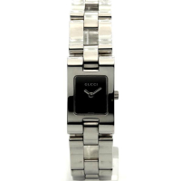 Наручний годинник Gucci 2305L 22335 BLK/STEEL BRACELET