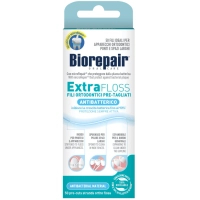 Зубна нитка Biorepair Екстра-суперфлос з Гідроксиапатитом та Цинком 50 шт. (8017331085448)