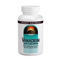 Мінерали Source Naturals Ванадій з Хромом, 90 таблеток (SNS-01835)