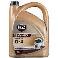 Моторна олива K2 MOTOR OIL 15W-40 CI-4 5 л (O4065E)