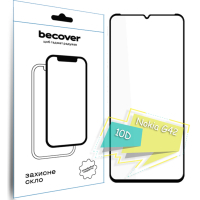 Скло захисне BeCover Nokia G42 10D Black (711555)