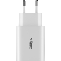 Зарядний пристрій Globex USB-C 20W FastPower white (20WC1A)