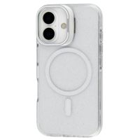 Чохол до мобільного телефона BeCover FIBRA Star Shine MagSafe Apple iPhone 17 White (715417)