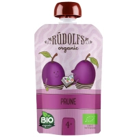 Дитяче пюре Rudolfs органічне чорнослив 4+, 90 г (4751017943106)