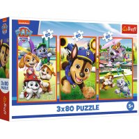 Пазл Trefl Paw patrol Собача банда 3 х 80 елементів (5900511348866)