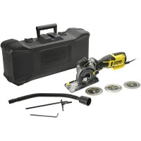 Дискова пила Stanley FatMax, 650 Вт, 4500 об/хв, диск 89 мм, 2.1 кг, кейс (FME380K)