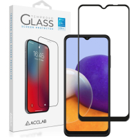 Скло захисне ACCLAB Full Glue Samsung A22 (1283126512551)