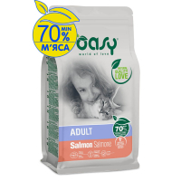 Сухий корм для кішок OASY LIFESTAGE Adult лосось 7.5 кг (8053017348254)