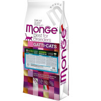 Сухий корм для кішок Monge Cat Bwild Grain Free Sterilised Тунець 10 кг (8009470005197)