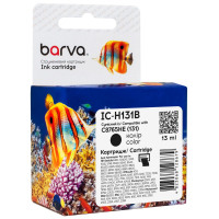 Картридж Barva HP 131 (C8765HE) 480c, black (IC-H131B)