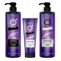 Набір косметики O'Shy Intense Biotin & Collagen Маска для волосся 200 мл + Шампунь 500 мл + Кондиціонер 500 мл (4802370056153)