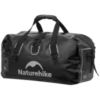 Дорожня сумка Naturehike Водонепроникна CNK2450XB015, 60 л, чорна (6975641883760)