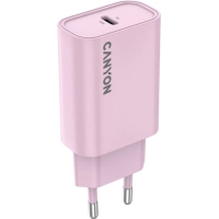 Зарядний пристрій Canyon 30CL OnCharge USB-C PD30W Pink (CNE-CHA30CLPK)