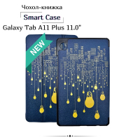 Чохол до планшета BeCover Smart Case Samsung Galaxy Tab A11 Plus SM-X236B 11.0" Night Light (714018)