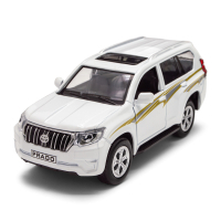 Масштабна модель автомобіля TechnoDrive Toyota Prado білий (KM250425W)