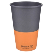 Стакани одноразові Buroclean GRAPHITE CUP паперові 340 мл 50 шт (1080045)