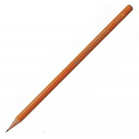 Олівець графітний Koh-i-Noor 2H без гумки корпус Жовтий (1570.2H)