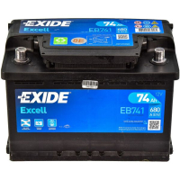 Акумулятор автомобільний EXIDE EXCELL 74A (EB741)