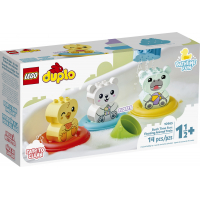 Конструктор LEGO DUPLO My First Веселе купання: Поїзд, що плаває, з тваринами (10965)