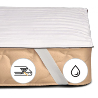 Наматрацник MirSon Royal Pearl тенсел (Modal) Waterproof 317/3 70x130 см (2200000355997)
