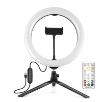 Набір блогера Puluz Ring USB LED lamp PKT3082B 10" + table stand (PKT3082B)