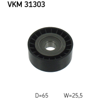 Ролик натягувача ременя SKF VKM 31303