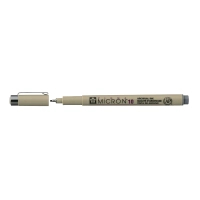 Лайнер Sakura Pigma Micron (10) 0,6 мм Сірий (084511333703)