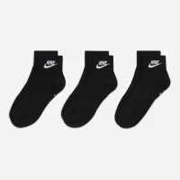 Шкарпетки Nike U NK NSW EVERYDAY ESSENTIAL AN DX5074-010 38-42 3 пари Чорні (196148785777)