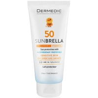 Засіб від засмаги Dermedic Sunbrella Baby Сонцезахисне молочко для дітей SPF50 100 мл (5901643170592)