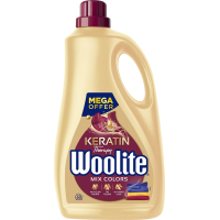 Гель для прання Woolite Для кольорових тканин З кератином 3.6 л (5900627090512)