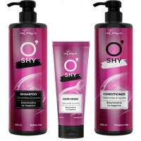 Набір косметики O'Shy Intense Ceramides & Keratin Маска для волосся 200 мл + Шампунь 500 мл + Кондиціонер 500 мл (4802370056160)