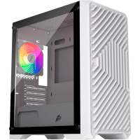 Корпус для ПК 1stPlayer T5-WH-4F1-W