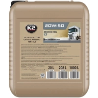 Моторна олива K2 MOTOR OIL 20W-50 CF 20 л (O41020E)