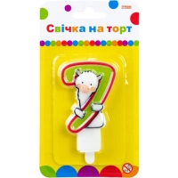Свічка Maxi Llama "7" висотою 7,62 см (MX622068-7)