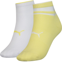 Шкарпетки Puma Short Sock Structure Women 2P 103002001-013 жовтий, білий 39-42 (8718824798981)