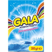 Пральний порошок Gala Аква-Пудра Морська свіжість для кольорової білизни 300 г (8006540512159)