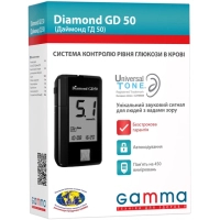 Глюкометр Gamma Diamond GD50 (7640296962601)