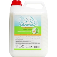Засіб для ручного миття посуду Domo Бальзам Ромашка та бергамот 5 л (4820024949873)