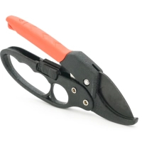 Секатор Voltronic YT-SK5B, храповий механізм, 205мм, 25мм, сталь SK5, з фіксатором, Red/Black, Blister (YT-SK5B-Bl)