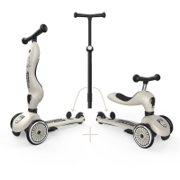 Самокат Scoot&Ride серії Highwaykick-1 Push and Go Miffy світло-сірий (SR-54155)
