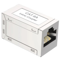 Зрощувач STP, cat.6A, RJ45 to RJ45 Kingda (KD-CB42S-C6A)