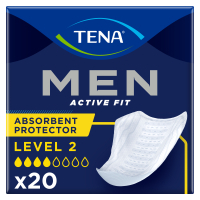 Урологічні прокладки Tena for Men Level 2 20 шт. (7322540016383/7322541493237)