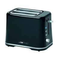 Тостер Clatronic TA 3554 black-silver