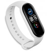 Ремінець до фітнес браслета BeCover Silicone для Xiaomi Mi Smart Band 5 White (705072)