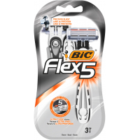 Бритва Bic Flex 5 3 шт. (3086123492868)