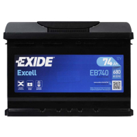 Акумулятор автомобільний EXIDE EXCELL 74A (EB740)