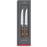 Набір ножів Victorinox Grand Maitre Steak Set 12см Serrated Wood (7.7240.2W)