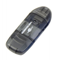 Зчитувач флеш-карт ST-Lab SD/ SDHC/ MMC /RS-MMC (U-371 black)
